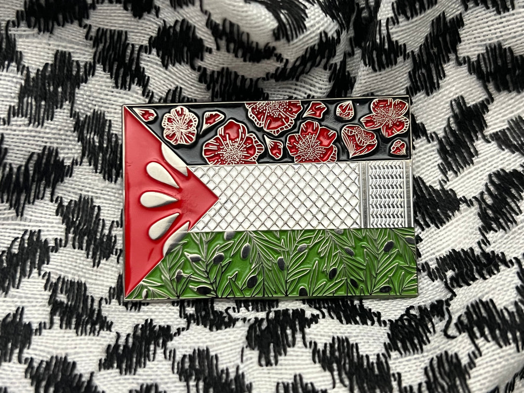 Palestine Enamel Pin